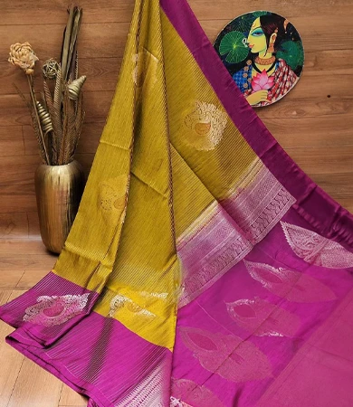 Kanchi Pure Slub Silk Sarees